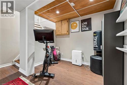 490 Knightsbridge Crescent, Ancaster, ON - Indoor Photo Showing Gym Room