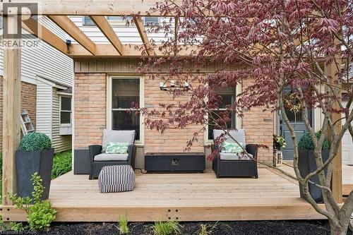 490 Knightsbridge Crescent, Ancaster, ON - Outdoor With Deck Patio Veranda With Exterior