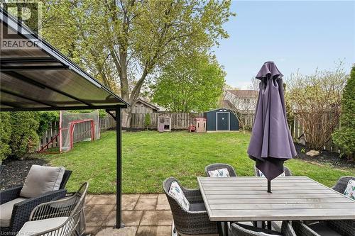 490 Knightsbridge Crescent, Ancaster, ON - Outdoor With Deck Patio Veranda