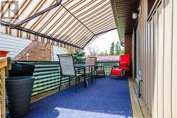 Shaded area off the kitchen - 