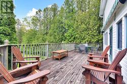 Private deck with awning - 