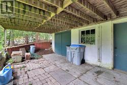 Outside entry to basement - 