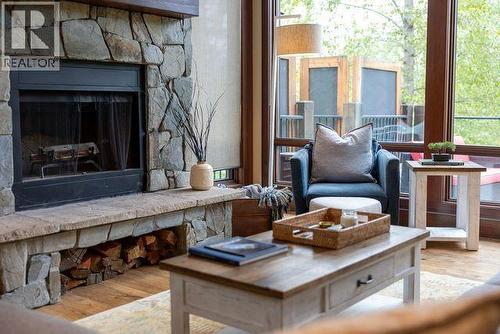 30 Silver Ridge Drive, Fernie, BC - Indoor Photo Showing Living Room With Fireplace