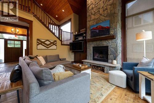 30 Silver Ridge Drive, Fernie, BC - Indoor Photo Showing Living Room With Fireplace