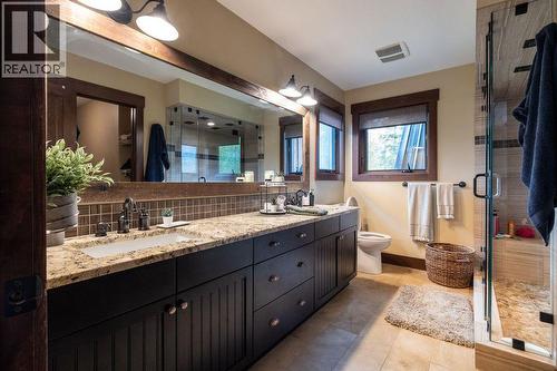 primary ensuite - 30 Silver Ridge Drive, Fernie, BC - Indoor Photo Showing Bathroom