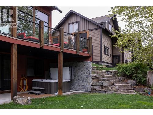 private hot tub area - 30 Silver Ridge Drive, Fernie, BC - Outdoor