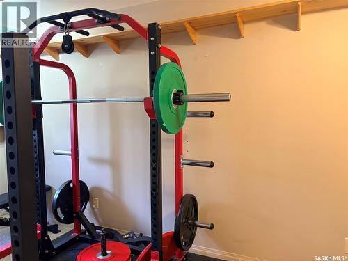 62 Main Street, Leask, SK - Indoor Photo Showing Gym Room