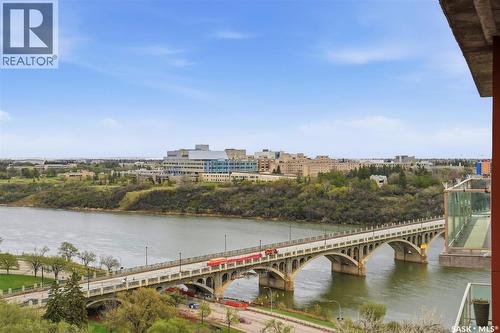 1406 902 Spadina Crescent E, Saskatoon, SK - Outdoor With Body Of Water With View