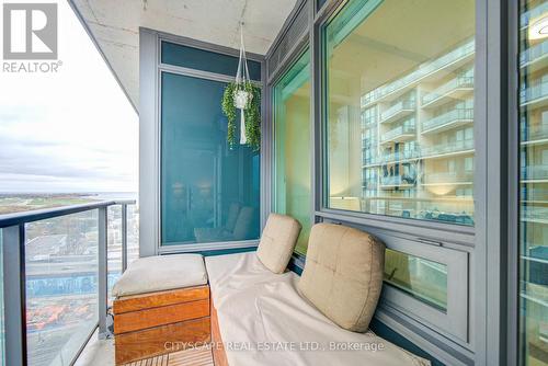 1804 - 55 East Liberty Street, Toronto, ON - Outdoor With Balcony With Exterior