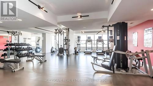 1804 - 55 East Liberty Street, Toronto, ON - Indoor Photo Showing Gym Room