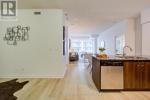 1804 - 55 East Liberty Street, Toronto, ON - Indoor Photo Showing Kitchen With Double Sink