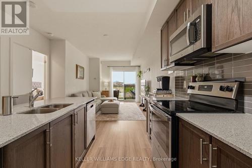 311 - 550 North Service Road, Grimsby, ON - Indoor Photo Showing Kitchen With Double Sink