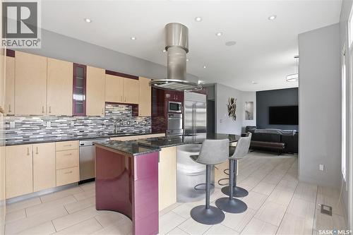201 Adelaide Street E, Saskatoon, SK - Indoor Photo Showing Kitchen With Upgraded Kitchen