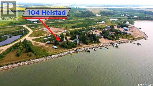 104 Heistad Place, Fishing Lake, SK - Outdoor With Body Of Water With View