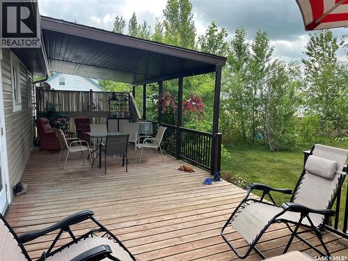 104 Heistad Place, Fishing Lake, SK - Outdoor With Deck Patio Veranda With Exterior