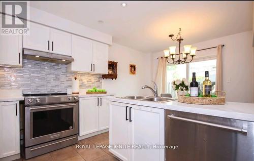 66 Westray Crescent, Ajax, ON - Indoor Photo Showing Kitchen With Double Sink