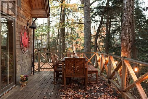 9 Jeffery Road, Parry Sound Remote Area (Lount), ON - Outdoor With Deck Patio Veranda