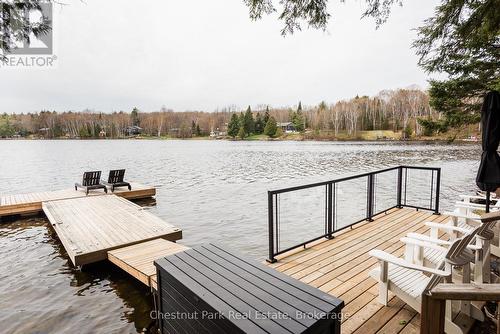 9 Jeffery Road, Parry Sound Remote Area (Lount), ON - Outdoor With Body Of Water With Deck Patio Veranda