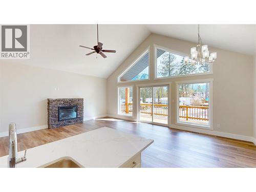 4868 Riverview Drive Unit# 118, Edgewater, BC - Indoor With Fireplace