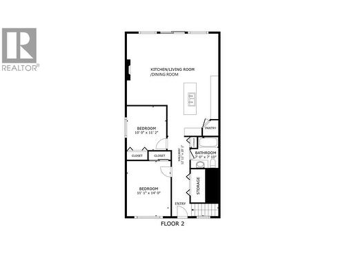 Main Floor Plan - 4868 Riverview Drive Unit# 118, Edgewater, BC - Other