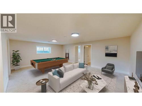 Virtually staged. Please note elements in this photograph including furniture and furnishngs have been virtually staged to demonstrate potential design ideas. - 4868 Riverview Drive Unit# 118, Edgewater, BC - Indoor