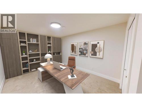 Virtually staged. Please note elements in this photograph including furniture and furnishngs have been virtually staged to demonstrate potential design ideas. - 4868 Riverview Drive Unit# 118, Edgewater, BC - Indoor