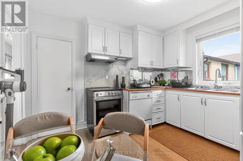 25 Lorindale Avenue, Toronto, ON - Indoor Photo Showing Kitchen With Double Sink