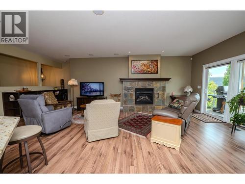 134 Eagle Crescent, Williams Lake, BC - Indoor Photo Showing Living Room With Fireplace