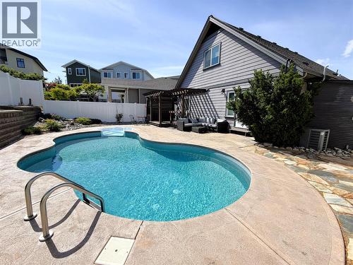 Summer photo - 6925 Chardonnay Place, Oliver, BC - Outdoor With In Ground Pool With Deck Patio Veranda