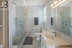 Primary bedroom ensuite - tiled walk-in shower - 