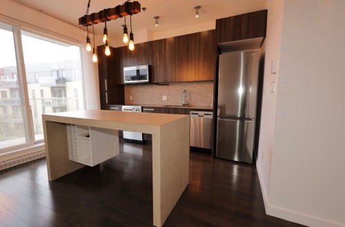 Coin-repas - 324-750 32E Avenue, Montréal (Lachine), QC - Indoor Photo Showing Kitchen With Upgraded Kitchen