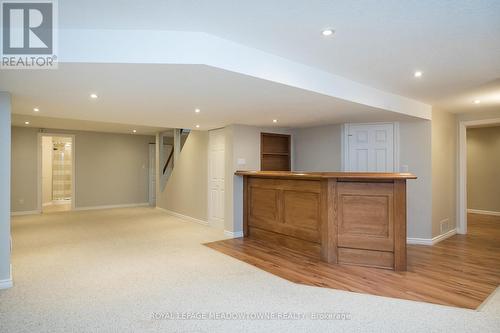 Ready for entertaining with the wet bar - 23 Baggs Crescent, Cambridge, ON - Indoor