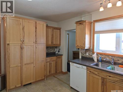 111 Centre Street, St.Benedict, SK - Indoor Photo Showing Kitchen With Double Sink