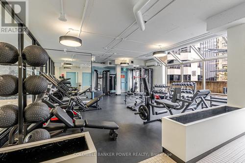 1705 - 695 Richmond Street, London East (East F), ON - Indoor Photo Showing Gym Room