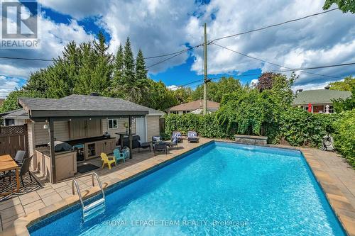 2149 Dublin Avenue, Ottawa, ON - Outdoor With In Ground Pool With Deck Patio Veranda