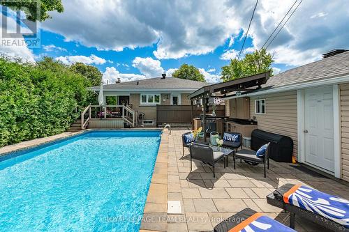 2149 Dublin Avenue, Ottawa, ON - Outdoor With In Ground Pool With Deck Patio Veranda