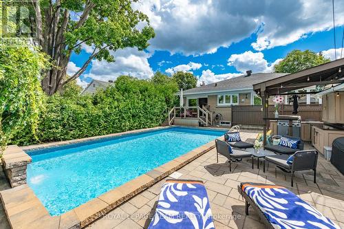 2149 Dublin Avenue, Ottawa, ON - Outdoor With In Ground Pool With Deck Patio Veranda