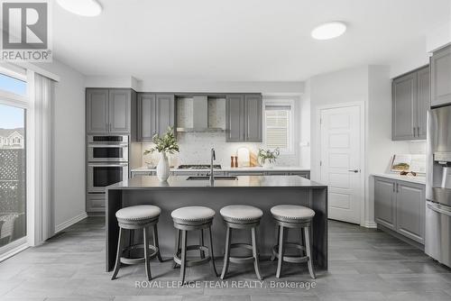 643 Rye Grass Way, Ottawa, ON - Indoor Photo Showing Kitchen With Upgraded Kitchen