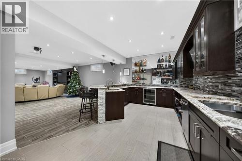 245 Joseph Schoerg Crescent, Kitchener, ON - Indoor Photo Showing Kitchen With Double Sink With Upgraded Kitchen