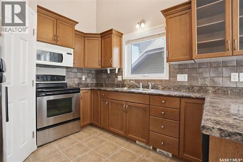 105 615 Stensrud Road, Saskatoon, SK - Indoor Photo Showing Kitchen With Double Sink