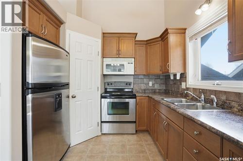 105 615 Stensrud Road, Saskatoon, SK - Indoor Photo Showing Kitchen With Double Sink