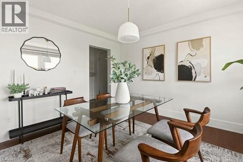 21 Mountwood Avenue Unit# 7, Hamilton, ON - Indoor Photo Showing Dining Room