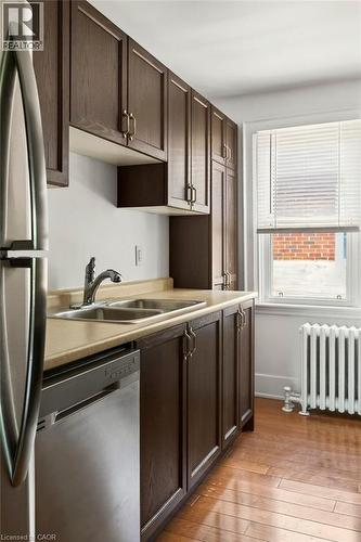 21 Mountwood Avenue Unit# 7, Hamilton, ON - Indoor Photo Showing Kitchen With Double Sink