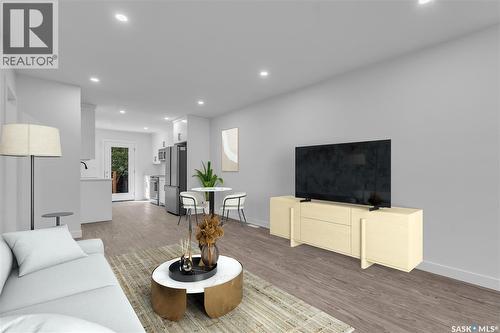 320 25Th Street W, Saskatoon, SK - Indoor Photo Showing Living Room