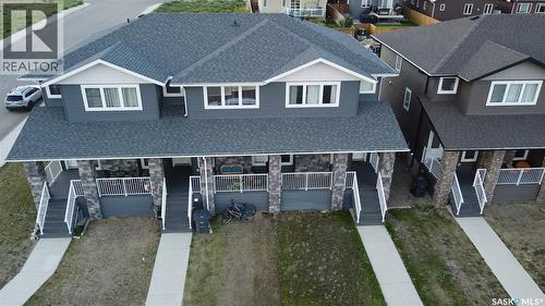 553 Douglas Drive, Swift Current, SK - Outdoor With Deck Patio Veranda With Facade