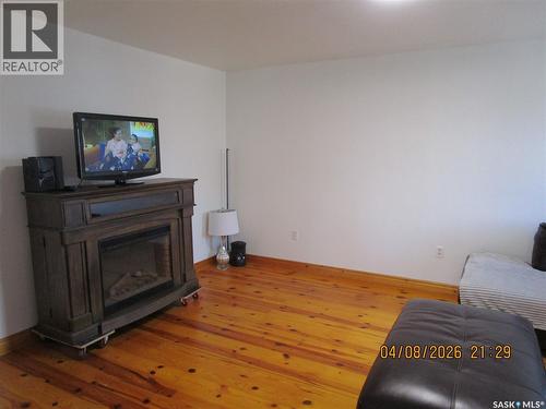 233 4Th Avenue E, Gravelbourg, SK - Indoor Photo Showing Living Room With Fireplace