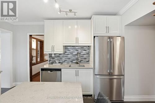 230 Beach Boulevard, Hamilton, ON - Indoor Photo Showing Kitchen With Stainless Steel Kitchen