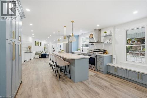 69 Highway 8, Dundas, ON - Indoor Photo Showing Kitchen With Upgraded Kitchen