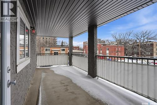 304 431 4Th Avenue N, Saskatoon, SK - Outdoor With Balcony With Deck Patio Veranda