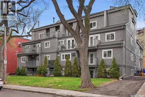 304 431 4Th Avenue N, Saskatoon, SK - Outdoor With Balcony With Facade